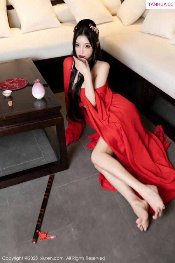 杨晨晨 sugar小甜心CC [XiuRen]高清写真图 2023.01.17 No.6149 杨晨晨Yome 古装美腿第5张图片